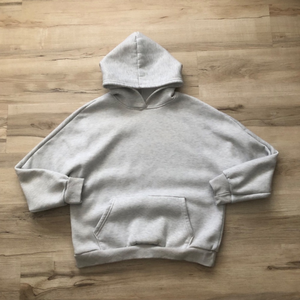 Grey Lightweight Hoodie - Picture 5 of 8